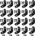 Hilitchi Stainless Steel Black L Bracket Corner Brace 90 Degree Right Angle Brackets