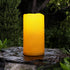 Homemory Large Solar Candles Outdoor Waterproof, 4"x8", Dusk to Dawn, Solar Powered