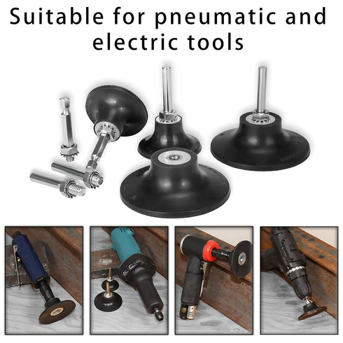 3 Inch 1/4" Tools,2 Pack Quick Change Disc Pad Holder with Shank for Sanding Discs Polishing, Surface Preparation,Die