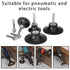 3 Inch 1/4" Tools,2 Pack Quick Change Disc Pad Holder with Shank for Sanding Discs Polishing, Surface Preparation,Die