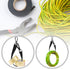 Electrical Tape Holder Strap with Snap Hooks for Belt and Tool Box, Black