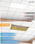 DOME-SPACE Fluorescent Light Covers - Farm Sunflower Magnetic Light Cover for Ceiling, Farmhouse Brown Wood Board