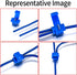 80 Pcs Quick Splice Wire Connectors, Solderless Electrical Wire Crimp Connectors Terminal Joint 22-10 AWG