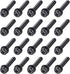 uxcell M6 x 35mm Carbon Steel Phillips Pan Head Machine Screws Bolts with Spring Washer and Plain Washers, 20pcs