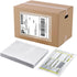 Clear Packing List Envelopes, 6” x 9” Self Adhesive Shipping Labels, 100 PCS Envelope Pouches