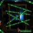 Halloween Caution Tape Glow in The Dark, 2 in x 32.8 ft, Scary Decorations for Haunted House Indoor Outdoor