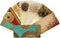 Shagun Money Envelopes for Cash, Pack of 12, Fancy Gold & Silver Foil Design for Wedding Gifting