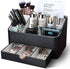 KINGFOM Desk Organizer with Drawer, Multifunction Pencil Holder for Desk, 5 Compartments Desk Organizer and Accessories