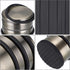 Sumnacon Heavy Duty Floor Door Stopper, No Drill Stainless Steel Door Stop with Anti-skid Rubber for Home Office