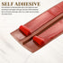 9.84 1.97" uxcell T-Molding Transition Strips, ft x (L x W) PVC Floor Flat Divider Strip Self Adhesive Vinyl Flooring