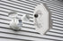 IMBA-8141 1/2-Inch (0.5") 1-Pack iMBAPrice White Vertical Siding Lamp Mounting Kit with Built-in Electrical Box, PVC