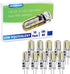 G4 LED Bulb 12V ac/dc Bi-pin Base Landscape Light Bulbs - 10W Replacement Halogen JC Bulb - Daylight White 6000K - 10