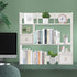 Generic 6 2 Countertop Desktop Bookshelf, Desktop Hutch with Shelves & Drawers, Storage Hutch for Computer Desk, Desk