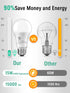 6 Pack Bulbs 100 A19 15W 5000K 1500 E26 Bulb Non-Dimmable LED Light Watt Equivalent, Daylight, Super Bright White Light