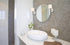 1-Light Dimmable, 556183 Design House Aubrey Wall Sconce, Satin Nickel Finish, Frosted Glass Shade, for Hallway, Foyer