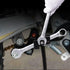 Spurtar Wrench Extender Tool for 1/2" Drive or 21 mm Hex Drive, Adjustable Wrench Adapter with Heat Treatment