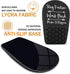 Ergonomic Mouse Pad with Wrist Support, Upgrade Mousepad with Massage Design, Non-Slip PU Base for Pain Relief,
