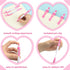 Yeaqee 100 Pcs Pink Breast Cancer Awareness Pen | 0.7 mm Black Ink Cancer Awareness Ribbon Pen with Rubber Grip