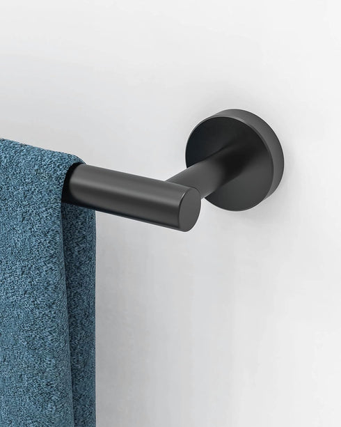 22 Inch SUS304 24 Inch RARXTR Matte Black Towel Bar Towel Rack for Bathroom Kitchen Hand Towel Holder Dish Cloths