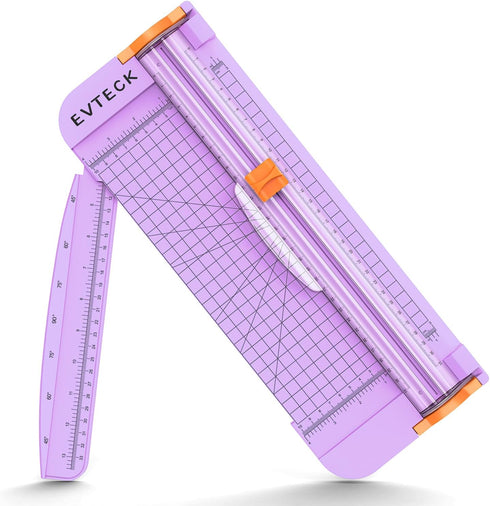 Evteck Paper Cutter 12 Inch Paper Trimmer Slider Crafting Scrapbooking Supplies for A4