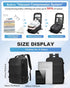 VGCUB Backpack Vacpack Daypack Backpacks Vacuum Travel with Pump System Storage Compression Carry on Laptop Work