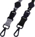 Wisdompro 2 Pack of 23 inch Durable Round Cord Heavy Duty Lanyard with Breakaway Buckle for ID Card and Keys