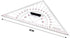 Set (33cm Set Architect Triangular Boat Architectural Stationery Navigation Compasses Course Triangle & Positioning