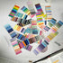 ELII Books Tabs - 6000pcs Annotating Page Tabs, Transparent Sticky Notes Tabs for Reading Notes, Classify File