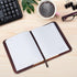 Journal Cover, Rustic Leather Journal Cover for Hard Cover Sketchbook XL Size (7.5 x 9.75 in), Refillable Cahier