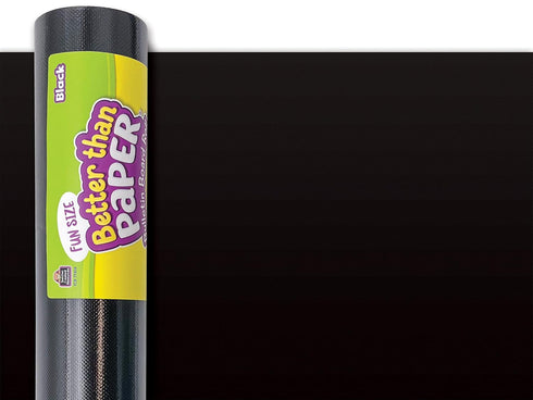 Teacher Created Resources Fun Size Better Than Paper Bulletin Board Roll, 18" x 12', Black Color