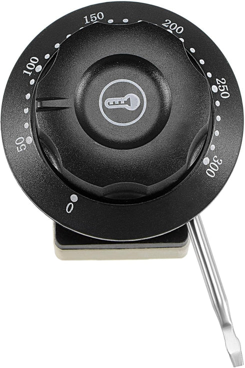 uxcell 1NO 1NC 250V 16A 50-300C Temperature Control Switch Capillary Thermostat for Oven Refrigerator Heater, 0.7m, with 2 Screws&3 Crimp Terminals