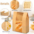 WINKIO 30 13.7 8.3 3.5 Inch 30 Pcs Bread Bags for Homemade Bread, x x Large Sourdough Kraft Paper Bakery Bags