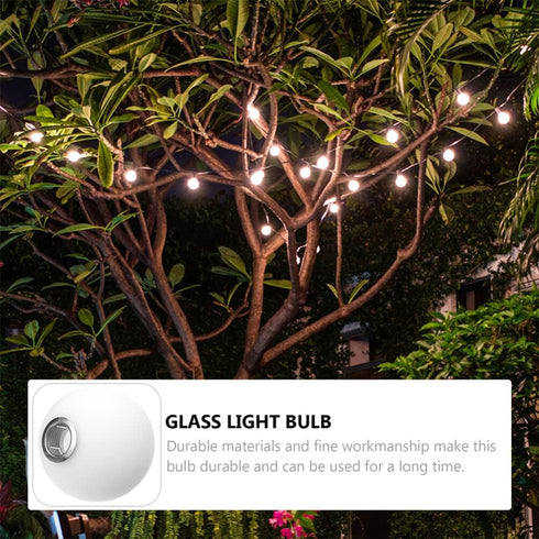 10cm Angoily Frosted White Globe Glass Replacement Glass Ball Lamp Shade for Chandelier Pendant Light Ceiling Light