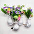 4 Pack AUSAYE Plug in LED Night Light Sensor Rose Light, Energy Saving Lamp Dream Nightlight Rose Flower Mushroom Night