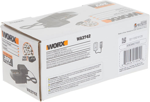 WORX WA3742 3-5 20V Hour Charger for Lithium Ion Batteries