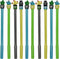 Maydahui 40PCS Cactus Gel Pen, Cute Cartoon Potted Plant Pens with Black Ink for School Home Office