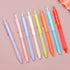 WRITECH Retractable Gel Ink Pens, Fine Point 0.7mm, Assorted Color Soft Grip, 8ct Extra Smooth Writing Set