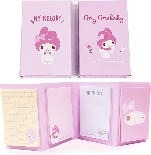 My Melody Sticky Notes, School Supplies, 4 Adorable Designs to Brighten Your Day and Boost Productivity, Cute and
