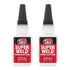 J-B Weld Superglue 20g 2 Pack, Professional Grade SuperWeld