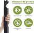 12in Outside Classic Rib Profile Foam Closure Strips for Metal Roofing Panels (10 Pieces)