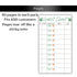 Generic (1) Guest Check Server Notepad with Egg Temperatures & Breakfast Modifiers: OE, OM, Scrambled, Poached, Premium