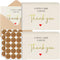 ZestHub 40 Pack Small Thank You Cards, 5x3.5 Inchs Mini Gold Foil Thank