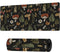 Vintage Mushroom Large Mouse Pad, Extended Gaming Mouse Pad Waterproof Desk Mat with Stitched Edge, Non-Slip Base,