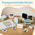 T02/T02Pro/Q02E/M02X/Y02C/Q02 2 50mm x3.5m, 3 Phomemo Sticker Paper- for Mini Printer, White Thermal Sticker for Study