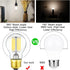 Dimmable A15 Bulb 8W 75 Bulb 4000K AC120V 900LM E26 Bulb Bulb,Pack 6. Leools led Equal watt Vintage LED Edison Neutral