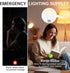 Bulbs 2600mAh Bulb 3 Dimmable (E26, Hook),1 Pack Kimjo Rechargeable Light with Remote, Keep Lighting During Power