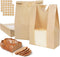 Aimyoo Homemade Sourdough Bread Bags, 13.7x8.3x3.5in 50 Pack Stripe Bakery Bags with