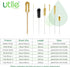 Utile 7 Pcs Lab Cleaning Brush Set, 7 Sizes including Beaker, Buret, Cylinder, and Tube Brushes