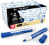 ARTEZA Dry Erase Markers, Bulk Pack of 36 Blue Whiteboard Markers with