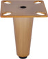 ECLV 1x 4'' inch Steel Sofa Leg.Vintage Mid Century Modern Leg/Feet.Metal Sofa Cabinet Leg,Chair Legs,Ottoman Leg,Gold